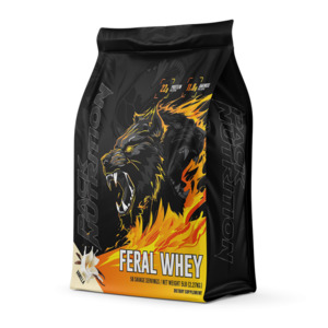 PACK NUTRITION Feral Whey Powder - 5lb -4 flavours