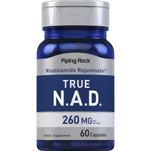 Piping Rock -True NAD- 260mg, 60 Caps