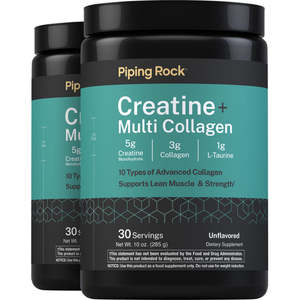 CREATINE Plus Multi Collagen -285g -  5g Creatine, 3g Advanced Collagen per serve.