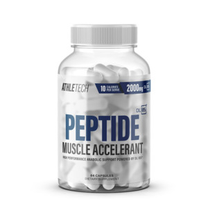 Athletech DL 185 Peptide  - Muscle Accelerant  2000mg - 84 capsules