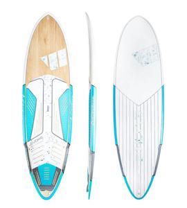 Beginner Sup 1: Evoke Eco-Tech SUP - Aqua/Timber