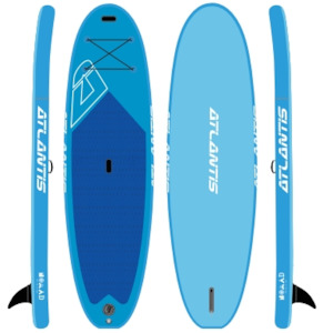 Inflatable Sup: ATLANTIS Nomad Inflatable SUP - Dark Blue 10.0
