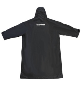 Coastlines Surf Change Robe Black/Red