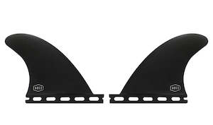 AQSS Quad Rear Fins - Black Single Tab