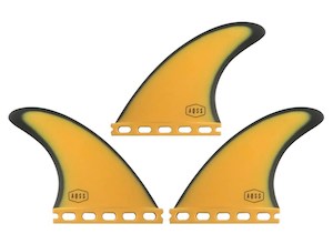 Fins: AQSS Thruster Fins - Sunset Single Tab