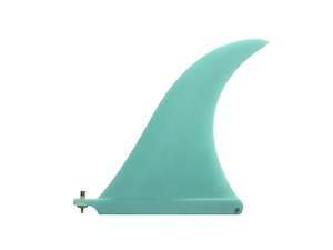 AQSS Single Fin - Teal 10"