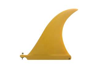 AQSS Single Fin - Orange 10"
