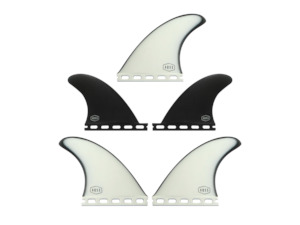 Fins: AQSS 5 Fin Set - Midnight Single Tab
