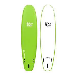 Bom Bora 1: Flash Series Softboard - Lime White 9.0