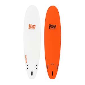 Bom Bora 1: Flash Series Softboard - White Orange 7.0