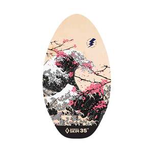 All: Bom Bora Skimboard - Wood - Sakura 35"