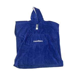 Beach Accessories: CL TOWEL PONCHO NAVY