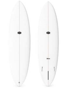 All: Middie - Midlength Surfboards Clear White