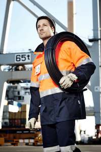 Syzmik ZJ357  Mens Hi Vis Ultralite Waterproof Jacket