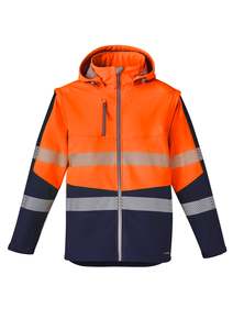 Syzmik Clothing: Syzmik ZJ453 Unisex Streetworx 2 In 1 Stretch Softshell Jacket
