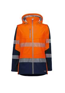 Syzmik ZJ753 Womens Streetworx 2 In 1 Stretch Softshell Jacket