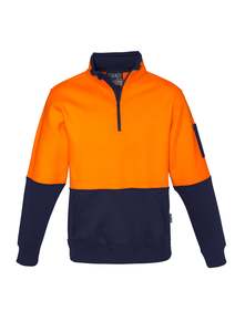 Syzmik ZT476 Unisex Hi Vis 1/2 Zip Pullover