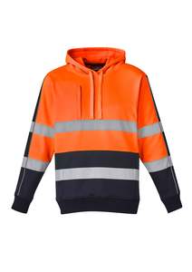 Hivz Outerwear: Syzmik ZT483 Unisex Hi Vis Stretch Taped Hoodie
