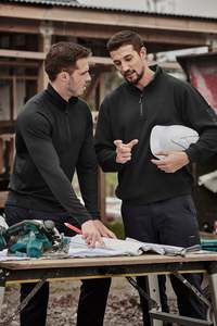 Syzmik ZT366 Unisex 1/4 Zip Brushed Fleece Pullover