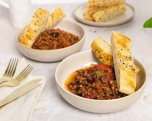 Mediterranean Tomato & Olive Casserole