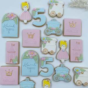 Cookies: 'Birthday Princess' Cookie Set