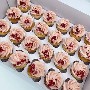 Raspberry Cupcakes