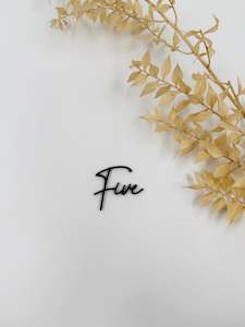 All: Black Five (No Stick)