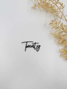 All: Black Twenty (No Stick)