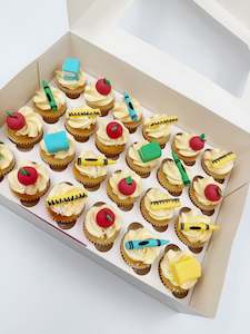 Teacher Appreciation Mini Cupcakes