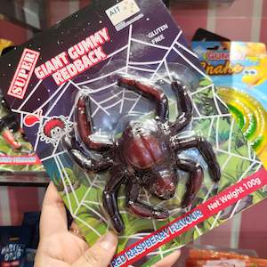 🎃 Happy Halloween 🎃Giant Redback Gummy Spider