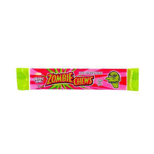 🎃 Happy Halloween 🎃Zombie Chew Sour Strawberry 28g
