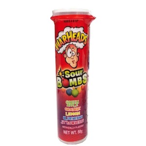 American Lollies Collection: Warheads Sour Bombs 50g