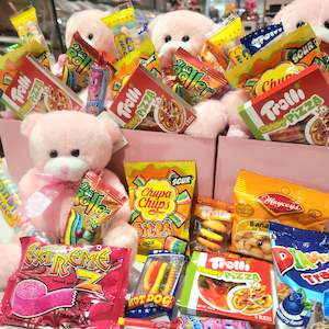 Birthday: Birthday Goodie Pink Teddy Box