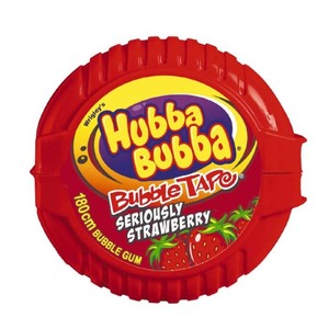 Hubba Bubba Tape Strawberry 56g