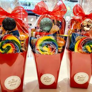 Christmas Popcorn Red