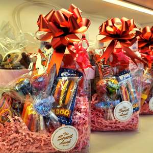 Christmas Redbow Sweet Bag