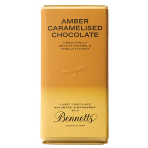 Bennetts Chocolate Bar - AMBER CHOCOLATE BAR