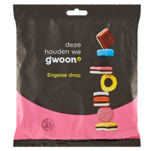 Add Ns: G'WOON ENGLISH LICORICE 600g
