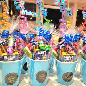 Party Pack: Stitch Straw Fun Cups