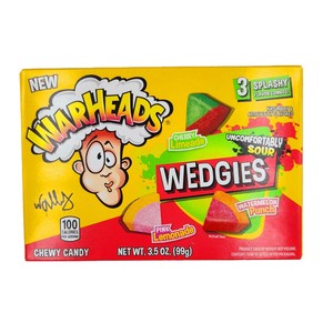 Warheads WEDGIES Theatre Box - Cherry Limeade / Watermelon Punch