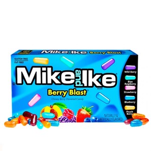 American Lollies Collection: Mike & Ike Berry Blast Theatre Box 120g