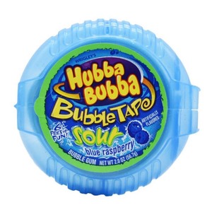 Hubba Bubba Tape ‘Sour’ Blue Raspberry