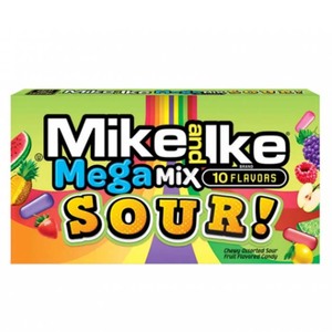 Mike & Ike Theater Box Mega Mix Sour 120g