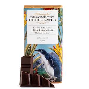 Vintage Chocolate Bar, Korora, Hauraki Sea Salt and Dark Chocolate