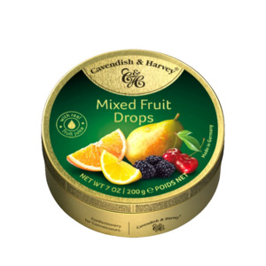 Winter Comfort Gifts Lollies: Cavendish & Harvey Mixed Fruit Drops