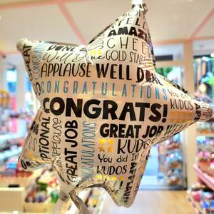 Most Loved: Congrats Stars Balloon