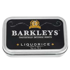 Novelty Extra Sweets: Barkleys Classic Mints Liquorice