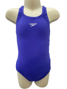 Preschool Girls Swimwear: Speedo Medalist One Piece - Purple