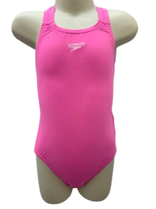 Preschool Girls Swimwear: Speedo Medalist One Piece - Pink