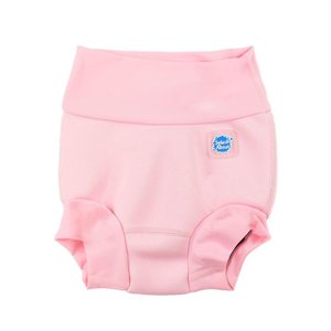 Reusable Swim Nappies: Happy Nappy - Almond Blossom (Soft Baby Pink)